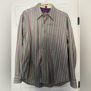Beautiful multi color dress shirt